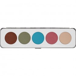 Kryolan palette eye shadow 5 couleurs