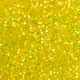 Kryolan gel glitter paillettes épaisses Couleur Pastel yellow (paillettes épaisses)