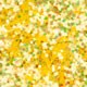 Kryolan paillettes épaisses Couleur Pastel yellow (paillettes épaisses)