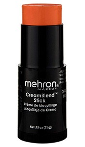 Mehron CreamBlend stick Couleur Orange