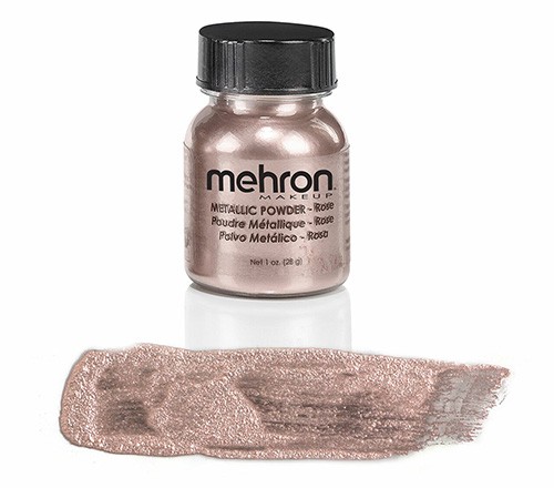 Mehron metallic Powder Couleur Rose gold