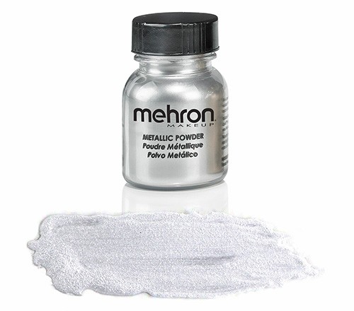Mehron metallic Powder Couleur Silver